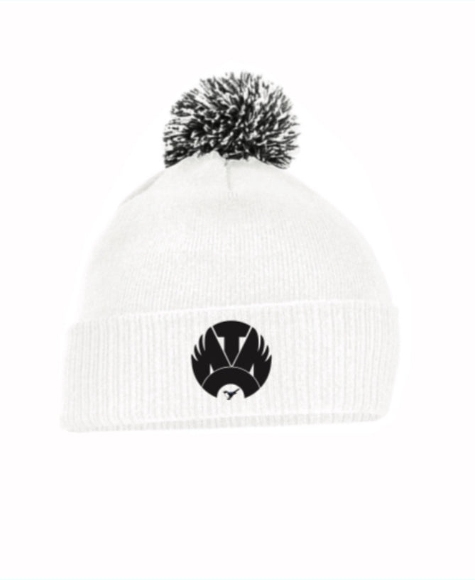 White Bobble Hat Beanie