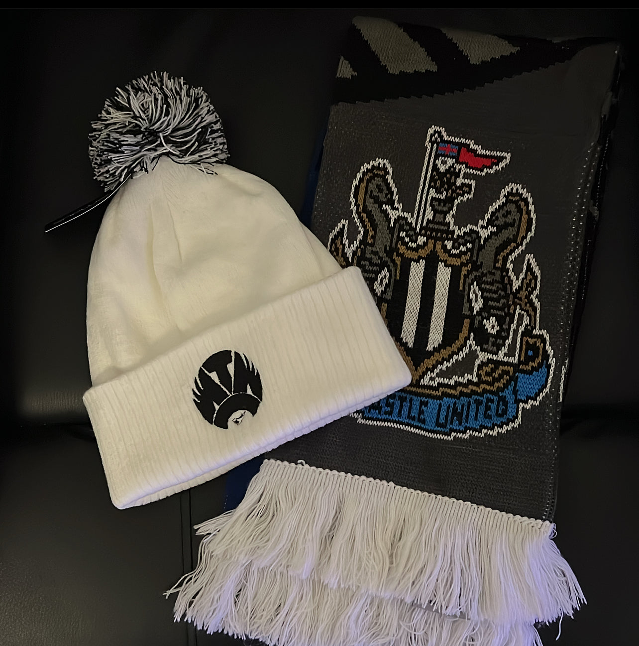 White Bobble Hat Beanie