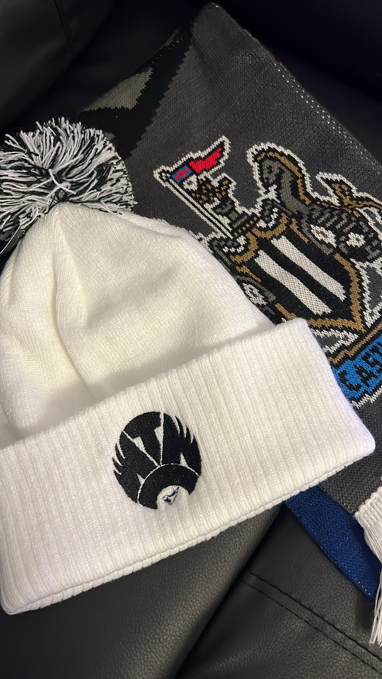 White Bobble Hat Beanie